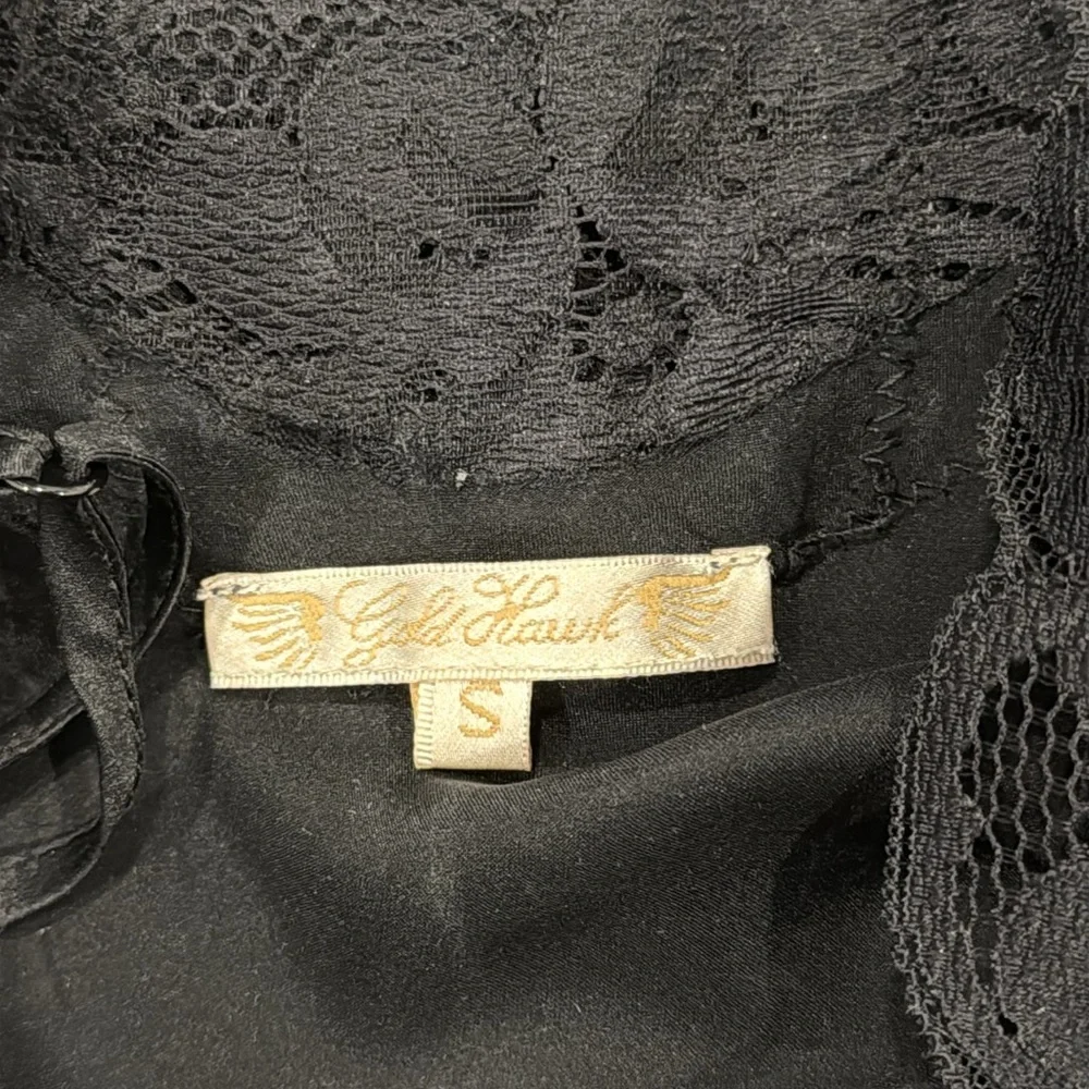Gold Hawk Lace Skin Cami - Picture 4 of 6